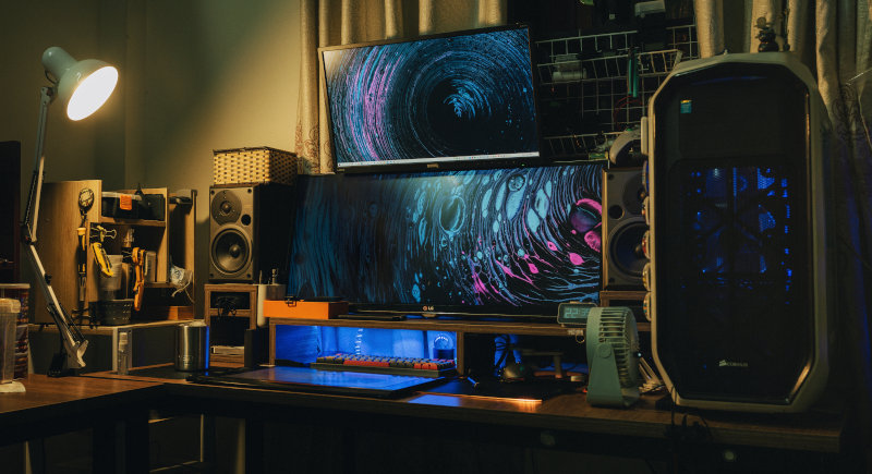 Gaming Tastatur Setup