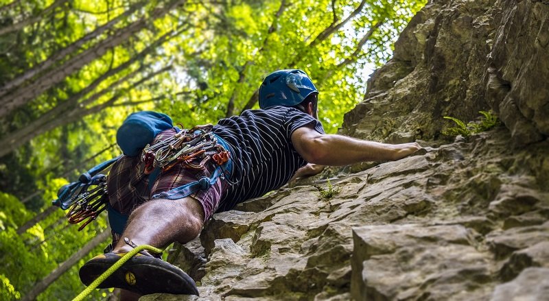Im Klettergurt Test: Klettergurte für Herren