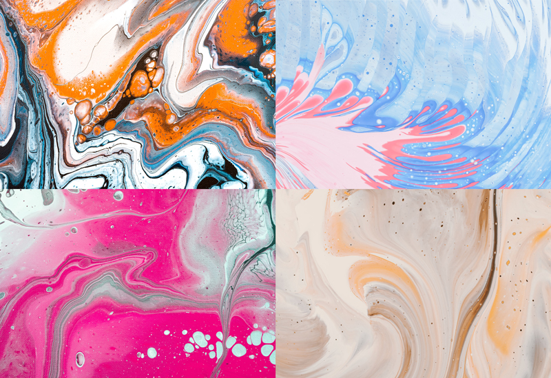 Acrylic Pouring Ideen