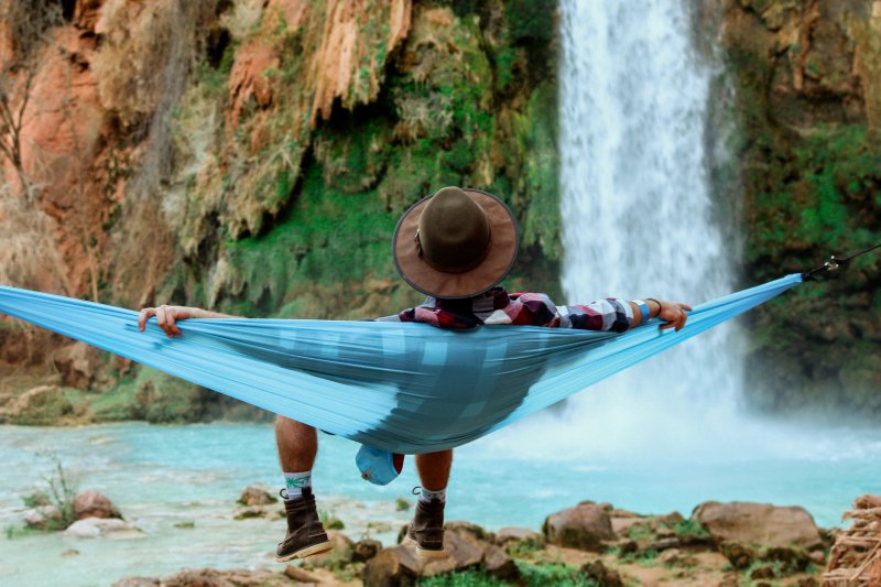 Outdoor-Hängematte in der Natur!