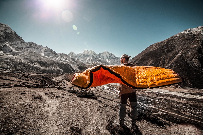 Trekking-Schlafsack Größe