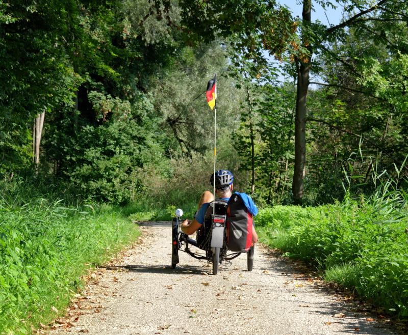 Liegedreirad für Erwachsene