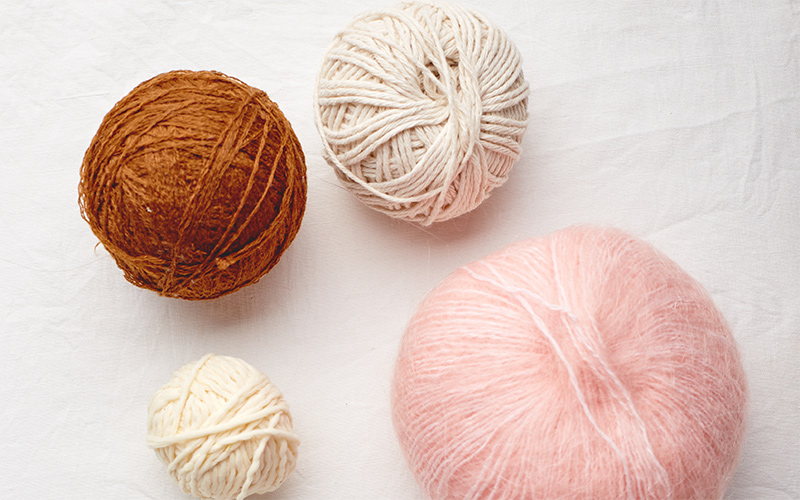 Mohair Wollknaeule
