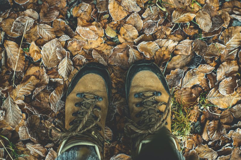 Watschuhe beim Wandern