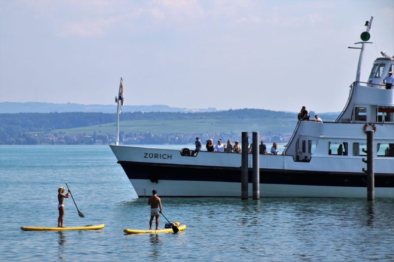 SUP Fahrer haben so gut wie nie Vorfahrt