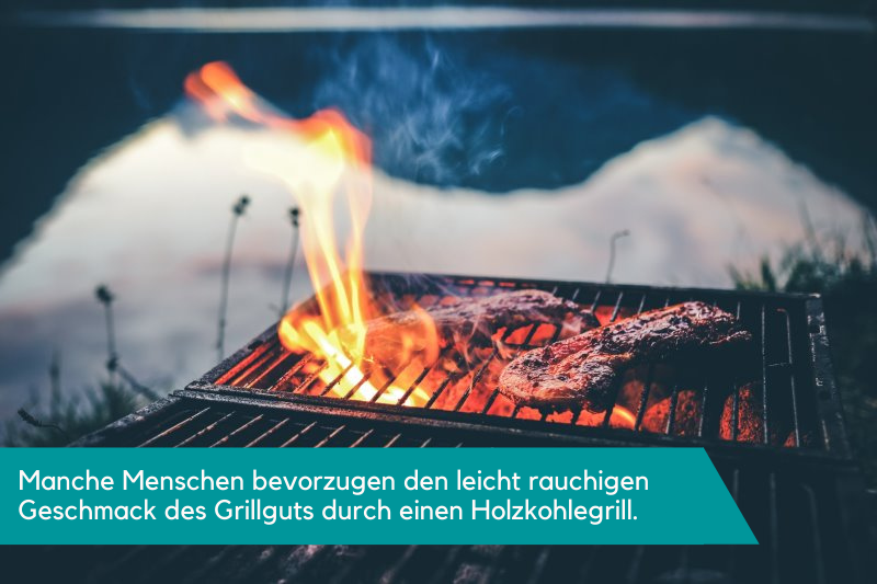 Holzkohlegrill