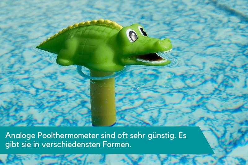 Analoges Poolthermometer
