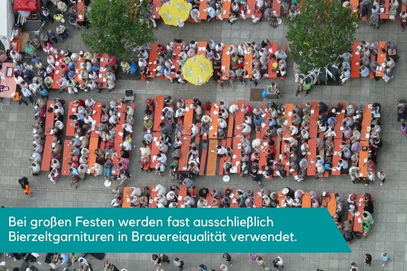 Volksfest von oben