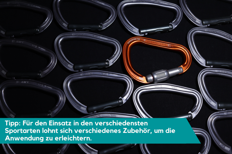 Auswahl des Zubehörs für Wander-Navis