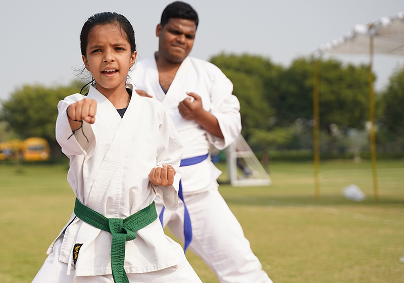 Kinder Karatetraining