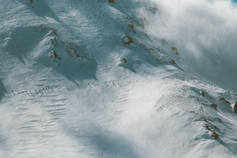 Auch gegen Schneesturm oder Nebel stets gewappnet sein.