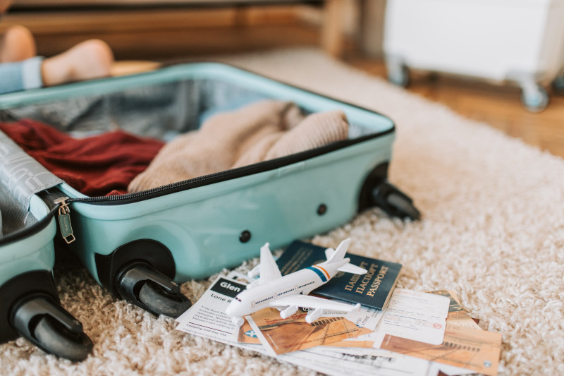 Koffer packen für den Strandurlaub Koffer packen