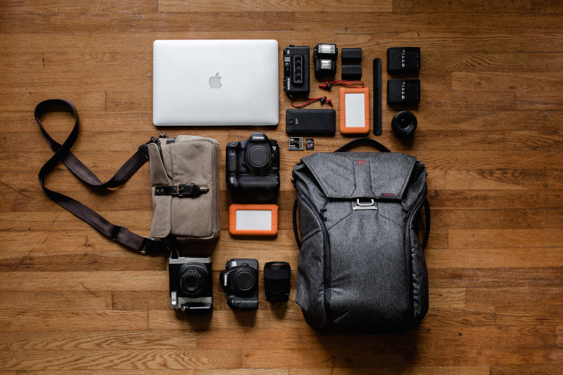 Thailand Packliste für Kamera und Technik Kamera, Laptop und andere Elektronik für die Thailand Packliste