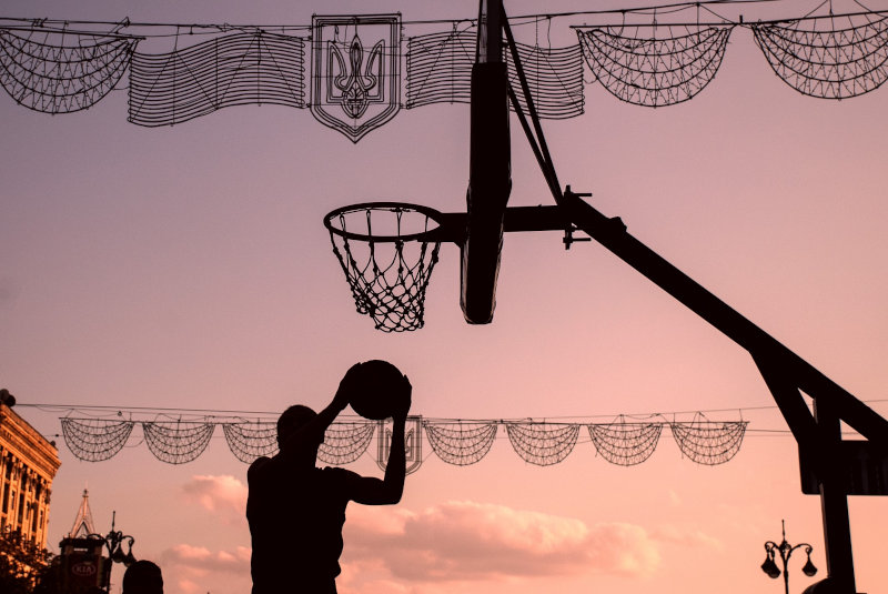 Streetball Dunking