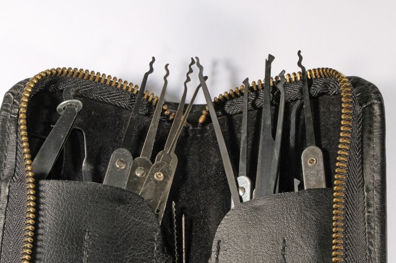 Lock-Picking-Werkzeug zum Knacken von Fahrradschlössern