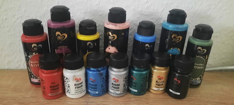 Acrylfarben von Ideen mit Herz