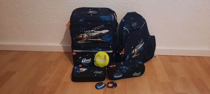 GTM LIGHT 6-teiliges Schulranzen Set